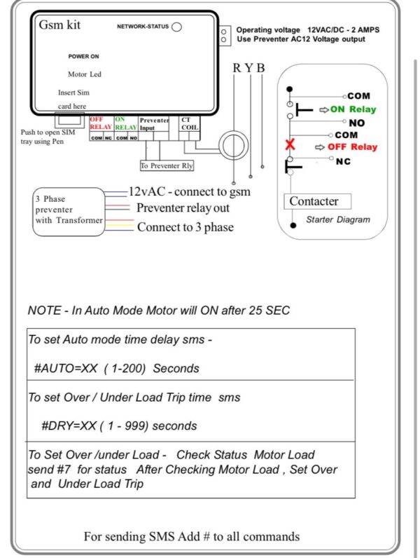 GSM Motor Control with 3 P& Preventer - Image 3